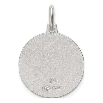 Sterling Silver St Christopher Medal Pendant – view 5