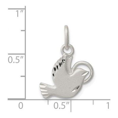 Sterling Silver Dove Pendant – view 4