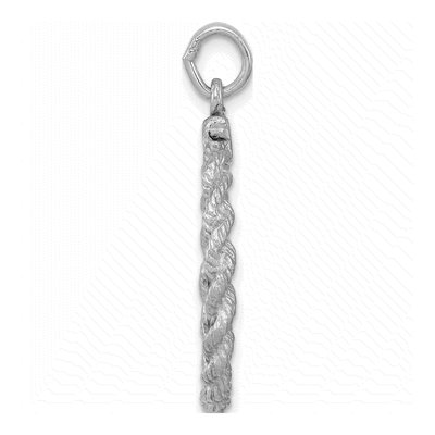 Sterling Silver Merry Christmas Disc Charm – view 3