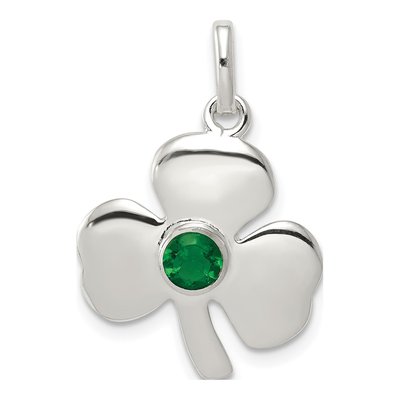 Sterling Silver Clover Pendant