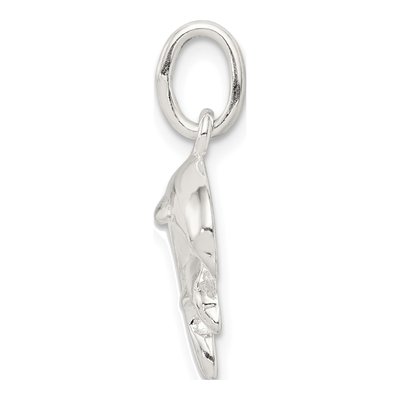 Sterling Silver Dolphins Pendant – view 3