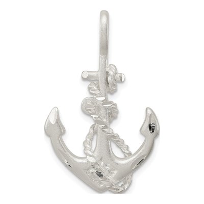 Sterling Silver Anchor Pendant