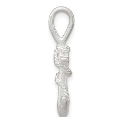Sterling Silver Anchor Pendant – view 3