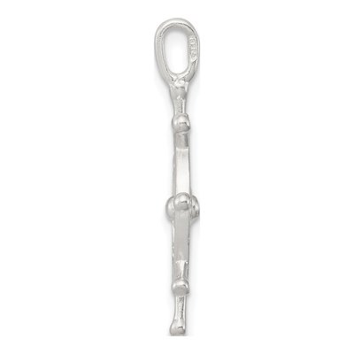Sterling Silver Boat Wheel Pendant – view 3