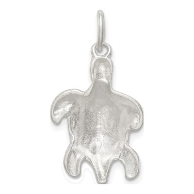 Sterling Silver Turtle Pendant – view 5