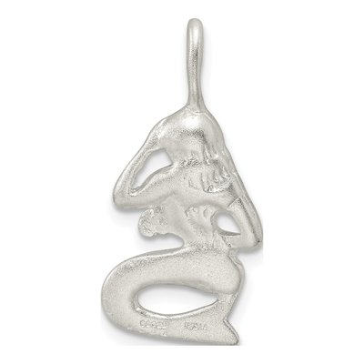 Sterling Silver Mermaid Charm – view 4