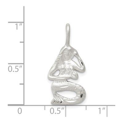 Sterling Silver Mermaid Charm – view 5