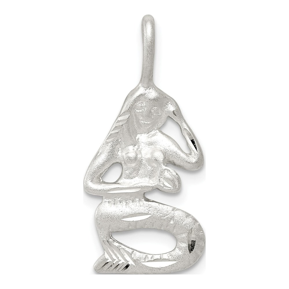 Sterling Silver Mermaid Charm