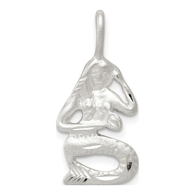Sterling Silver Mermaid Charm