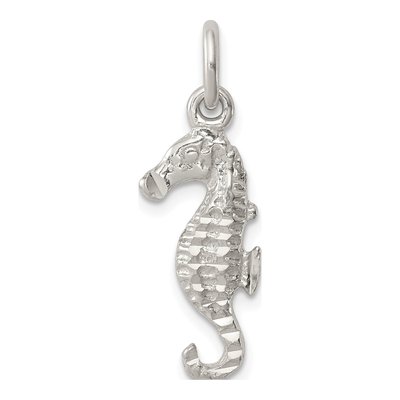 Sterling Silver Seahorse Pendant