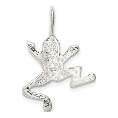 Sterling Silver Frog Pendant – view 5