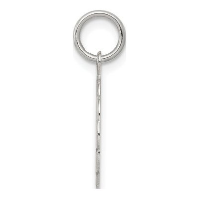 Sterling Silver Wedding Bells Disc Charm – view 2