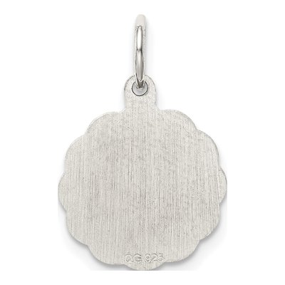 Sterling Silver Wedding Bells Disc Charm – view 4
