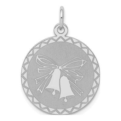 Sterling Silver Wedding Bells Charm