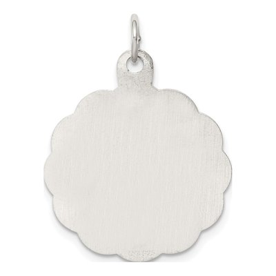 Sterling Silver Wedding Bells Disc Charm – view 5