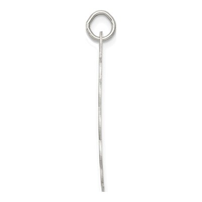 Sterling Silver Bride Groom Disc Charm – view 3
