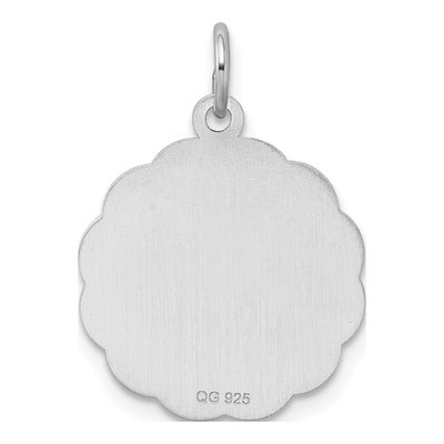 Sterling Silver Disc Charm – view 5