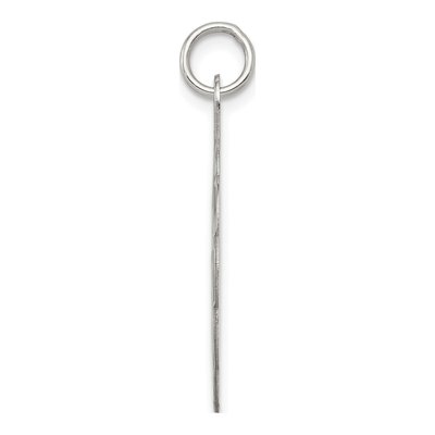 Sterling Silver Date Disc Charm – view 3