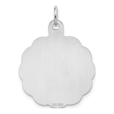Sterling Silver Date Disc Charm – view 4
