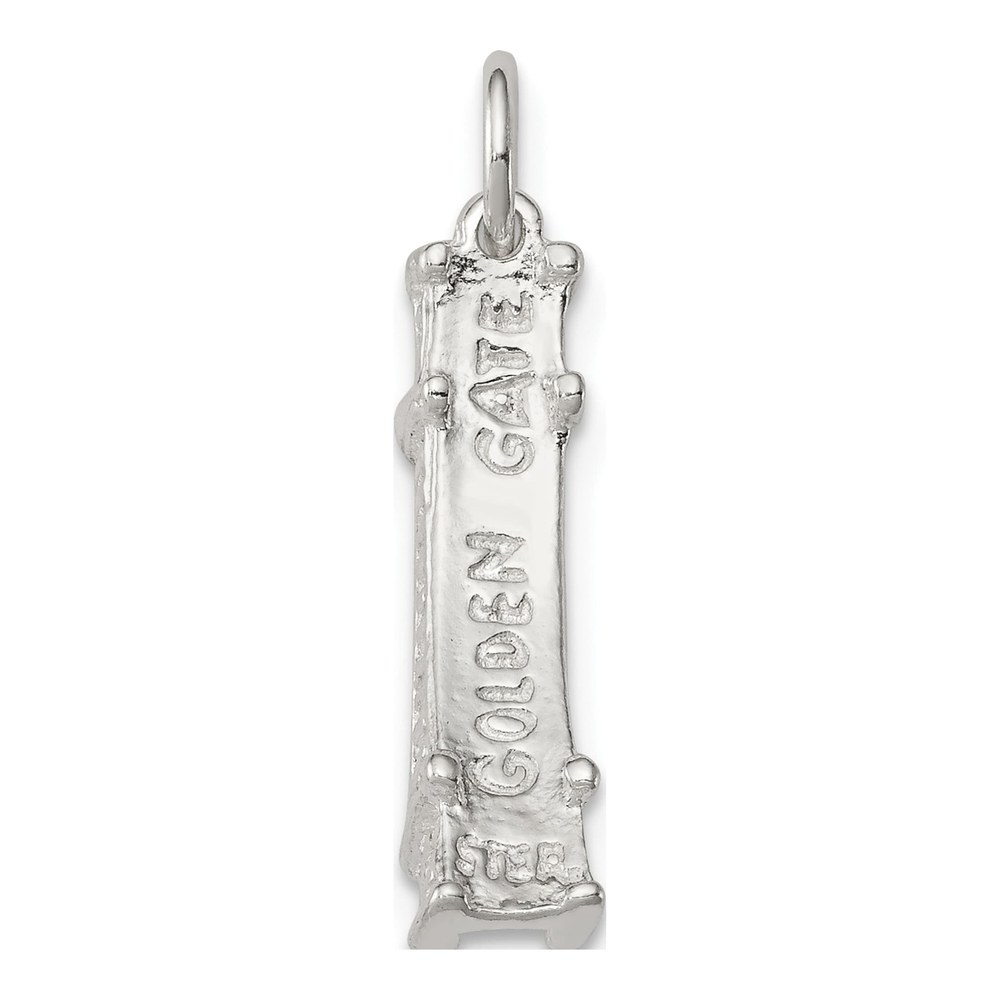 Sterling Silver Golden Gate Bridge Pendant