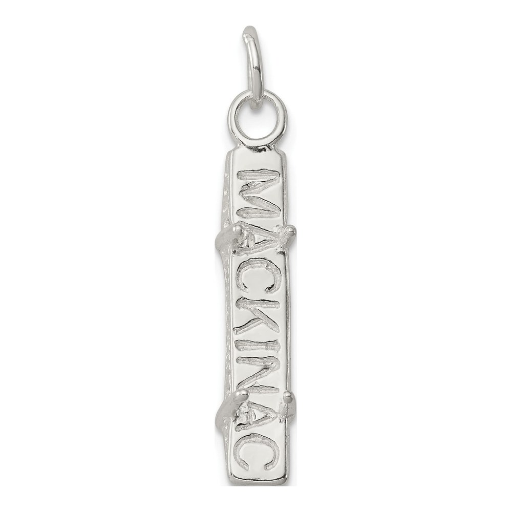 Sterling Silver Mackinac Bridge 3D Charm