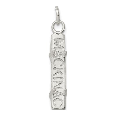 Sterling Silver Mackinac Bridge 3D Charm