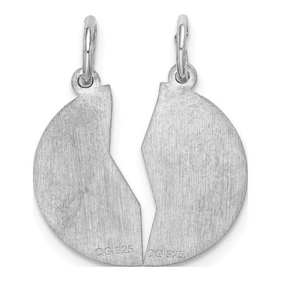 Sterling Silver Breakapart Mizpah Pendant – view 5