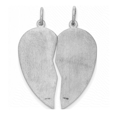 Sterling Silver Breakapart Mizpah Pendant – view 5