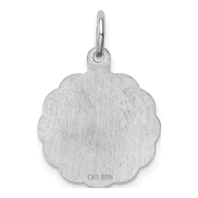 Sterling Silver 'always My Heart' Disc Charm – view 5