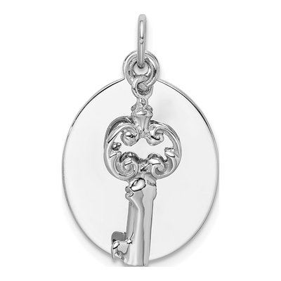 Sterling Silver Key Charm