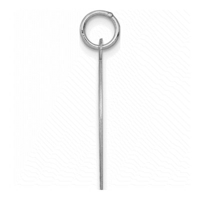 Sterling Silver Happy Anniversary Disc Charm – view 3