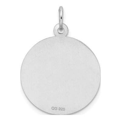 Sterling Silver Happy Anniversary Disc Charm – view 5