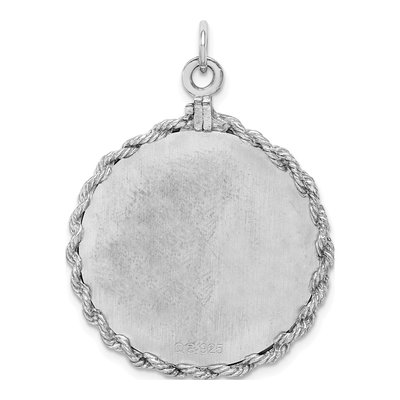 Sterling Silver 25th Anniversary Disc Charm – view 5