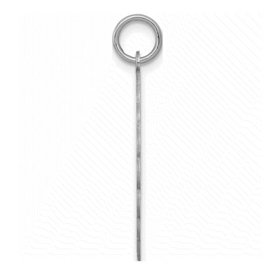 Sterling Silver Happy Anniversary Disc Charm – view 3