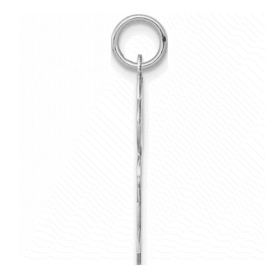 Sterling Silver 4-Leaf Clover Disc Charm – view 3