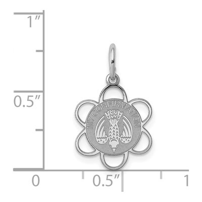 Sterling Silver My Confirmation Disc Charm – view 4