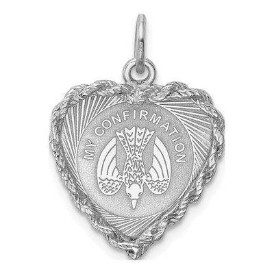 Sterling Silver My Confirmation Disc Charm