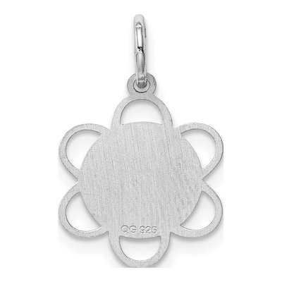 Sterling Silver Holy Communion Disc Charm – view 5