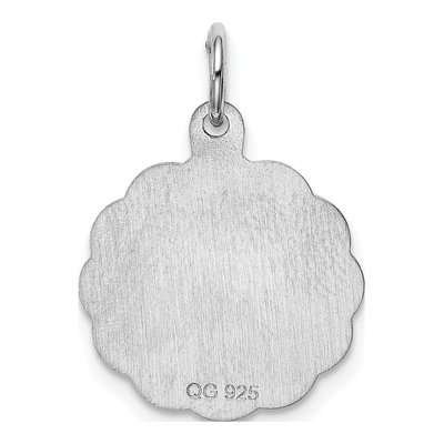Sterling Silver Praying Hands Disc Charm – view 5