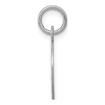 Sterling Silver Cross Disc Charm – view 3