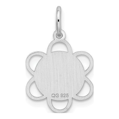Sterling Silver Graduation Day Disc Charm – view 4