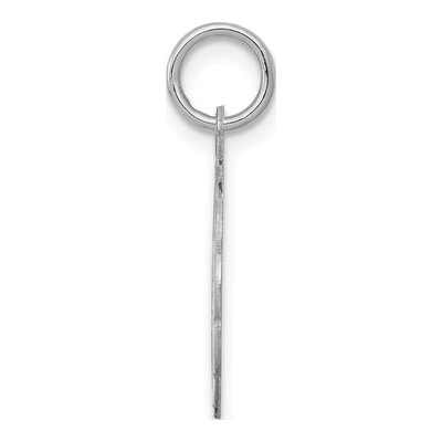 Sterling Silver Graduation Disc Pendant – view 3