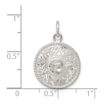 Sterling Silver Sombrero Charm – view 5