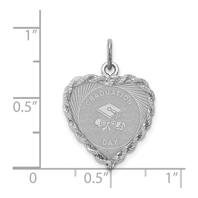 Sterling Silver Graduation Cap Diploma Charm – view 5