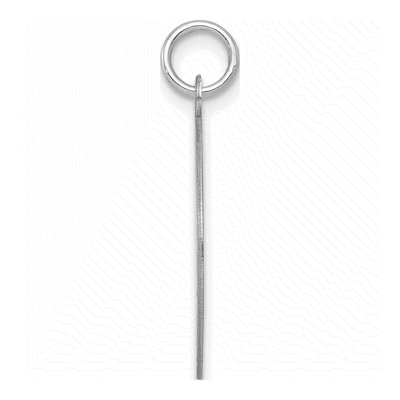 Sterling Silver Graduation Disc Pendant – view 3