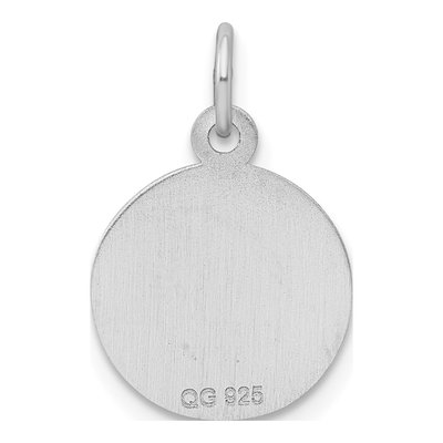 Sterling Silver Sweet Disc Pendant – view 4