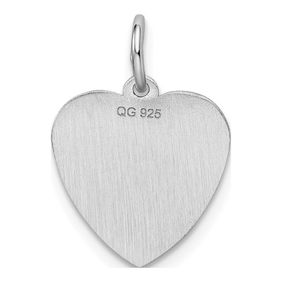 Sterling Silver Sweet 16-Heart Pendant – view 4