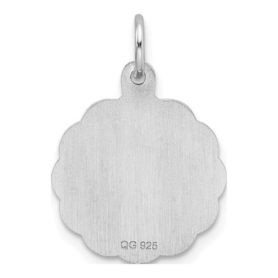 Sterling Silver Sweet Disc Pendant – view 4