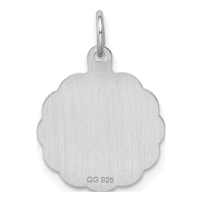 Sterling Silver Sweet Sixteen Disc Charm – view 4