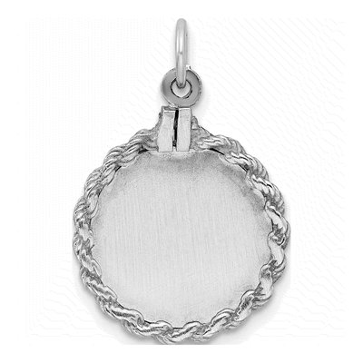 Sterling Silver Sweet Sixteen Disc Charm – view 4
